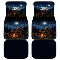 Raccoons Campfire Stay Cozy Stay Wild Car Mats Starry Night Forest Wildlife