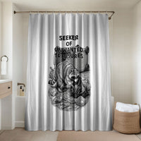 Raccoon I Am Not A Raccoon I Am A Trash Panda Bathroom Set Funny Animal Meme Grayscale Sketch Illustration