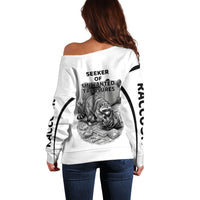 Raccoon I Am Not A Raccoon I Am A Trash Panda Off Shoulder Sweater Funny Animal Meme Grayscale Sketch Illustration