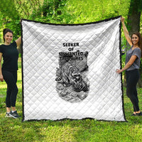 Raccoon I Am Not A Raccoon I Am A Trash Panda Quilt Funny Animal Meme Grayscale Sketch Illustration