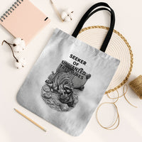 Raccoon I Am Not A Raccoon I Am A Trash Panda Tote Bag Funny Animal Meme Grayscale Sketch Illustration