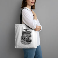 Raccoon I Am Not A Raccoon I Am A Trash Panda Tote Bag Funny Animal Meme Grayscale Sketch Illustration