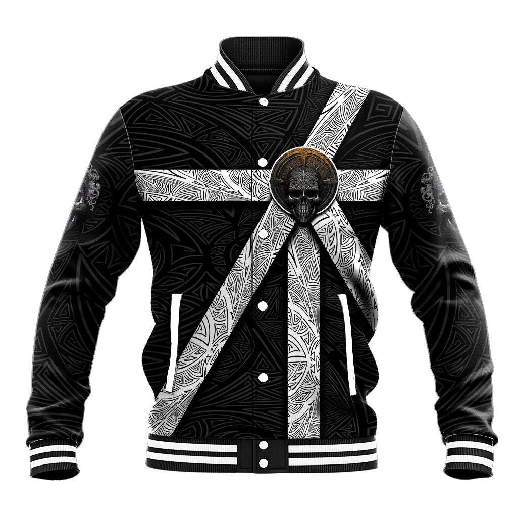 Hell Pattern Skull Baseball Jacket I'm Not Rode I Just Hace The Balls To Say What Everyone Else is Thinking - Wonder Print Shop