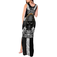 Hell Pattern Skull Tank Maxi Dress I'm Not Rode I Just Hace The Balls To Say What Everyone Else is Thinking - Wonder Print Shop