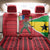 Autonomous Region of Principe Independence Back Car Seat Cover with 1995 Flag Design and Cultural Pattern - Wonder Print Shop