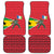 Autonomous Region of Principe Independence Car Mats with 1995 Flag Design and Cultural Pattern - Wonder Print Shop