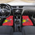 Autonomous Region of Principe Independence Car Mats with 1995 Flag Design and Cultural Pattern - Wonder Print Shop