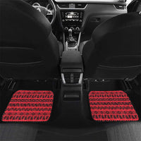 Autonomous Region of Principe Independence Car Mats with 1995 Flag Design and Cultural Pattern - Wonder Print Shop