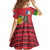 Autonomous Region of Principe Independence Family Matching Summer Maxi Dress and Hawaiian Shirt with 1995 Flag Design and Cultural Pattern - Wonder Print Shop