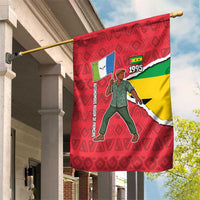 Autonomous Region of Principe Independence Garden Flag with 1995 Flag Design and Cultural Pattern - Wonder Print Shop