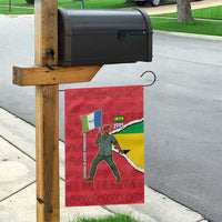 Autonomous Region of Principe Independence Garden Flag with 1995 Flag Design and Cultural Pattern - Wonder Print Shop