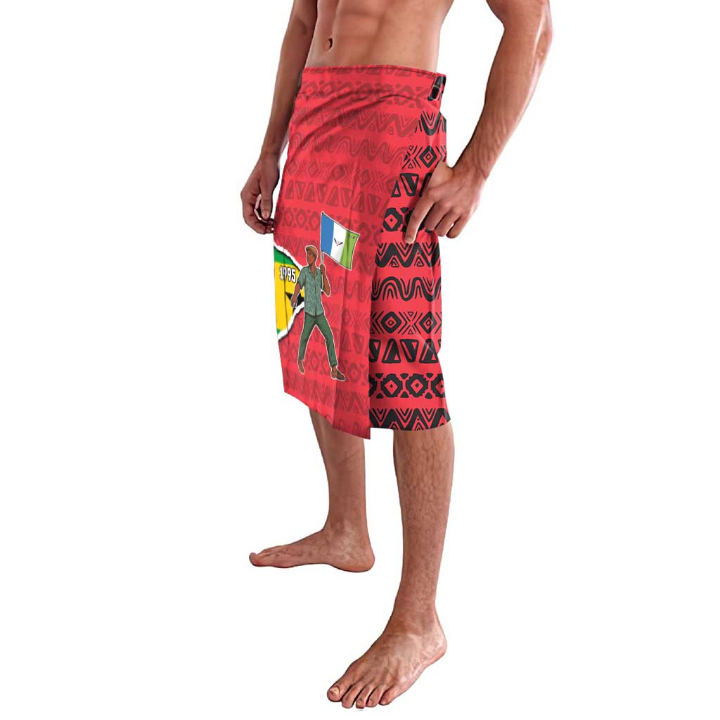 Autonomous Region of Principe Independence Lavalava with 1995 Flag Design and Cultural Pattern - Wonder Print Shop