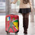 Autonomous Region of Principe Independence Luggage Cover with 1995 Flag Design and Cultural Pattern - Wonder Print Shop