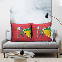 Autonomous Region of Principe Independence Pillow Cover with 1995 Flag Design and Cultural Pattern - Wonder Print Shop