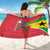 Autonomous Region of Principe Independence Sarong with 1995 Flag Design and Cultural Pattern - Wonder Print Shop
