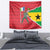 Autonomous Region of Principe Independence Tapestry with 1995 Flag Design and Cultural Pattern - Wonder Print Shop