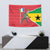 Autonomous Region of Principe Independence Tapestry with 1995 Flag Design and Cultural Pattern - Wonder Print Shop