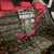Principe Autonomous Region Back Car Seat Cover with Parrot Cacao and 1995 Flag Design - Wonder Print Shop