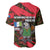 Principe Autonomous Region Baseball Jersey with Parrot Cacao and 1995 Flag Design - Wonder Print Shop