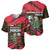 Principe Autonomous Region Baseball Jersey with Parrot Cacao and 1995 Flag Design - Wonder Print Shop