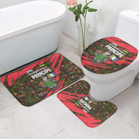 Principe Autonomous Region Bathroom Set with Parrot Cacao and 1995 Flag Design - Wonder Print Shop
