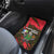Principe Autonomous Region Car Mats with Parrot Cacao and 1995 Flag Design - Wonder Print Shop