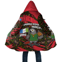 Principe Autonomous Region Cloak with Parrot Cacao and 1995 Flag Design - Wonder Print Shop