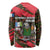 Principe Autonomous Region Long Sleeve Shirt with Parrot Cacao and 1995 Flag Design - Wonder Print Shop