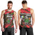 Principe Autonomous Region Men Tank Top with Parrot Cacao and 1995 Flag Design - Wonder Print Shop