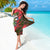 Principe Autonomous Region Sarong with Parrot Cacao and 1995 Flag Design - Wonder Print Shop