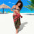 Principe Autonomous Region Sarong with Parrot Cacao and 1995 Flag Design - Wonder Print Shop