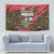 Principe Autonomous Region Tapestry with Parrot Cacao and 1995 Flag Design - Wonder Print Shop
