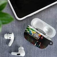 Ska Two Tone AirPods Case with Colorful Checkerboard Music Art Carnival Festival - Wonder Print Shop