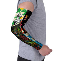 Ska Two Tone Arm Sleeves with Colorful Checkerboard Music Art Carnival Festival - Wonder Print Shop