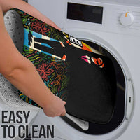 Ska Two Tone Bathroom Set with Colorful Checkerboard Music Art Carnival Festival - Wonder Print Shop