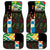 Ska Two Tone Car Mats with Colorful Checkerboard Music Art Carnival Festival - Wonder Print Shop