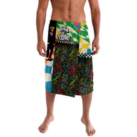 Ska Two Tone Lavalava with Colorful Checkerboard Music Art Carnival Festival - Wonder Print Shop