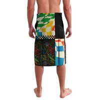 Ska Two Tone Lavalava with Colorful Checkerboard Music Art Carnival Festival - Wonder Print Shop