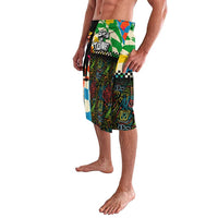 Ska Two Tone Lavalava with Colorful Checkerboard Music Art Carnival Festival - Wonder Print Shop