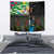 Ska Two Tone Tapestry with Colorful Checkerboard Music Art Carnival Festival - Wonder Print Shop