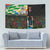 Ska Two Tone Tapestry with Colorful Checkerboard Music Art Carnival Festival - Wonder Print Shop