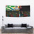 Ska Two Tone Tapestry with Colorful Checkerboard Music Art Carnival Festival - Wonder Print Shop