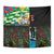 Ska Two Tone Tapestry with Colorful Checkerboard Music Art Carnival Festival - Wonder Print Shop