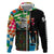 Ska Two Tone Zip Hoodie with Colorful Checkerboard Music Art Carnival Festival - Wonder Print Shop