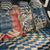 Ska 2 Tone Back Car Seat Cover Big Ben Dance Two Tone Blue Checkerboard - Wonder Print Shop