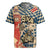 Ska 2 Tone Rugby Jersey Big Ben Dance Two Tone Blue Checkerboard - Wonder Print Shop
