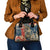 Ska 2 Tone Shoulder Handbag Big Ben Dance Two Tone Blue Checkerboard - Wonder Print Shop