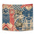 Ska 2 Tone Tapestry Big Ben Dance Two Tone Blue Checkerboard - Wonder Print Shop