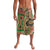 Darfur Sudan Lavalava with Red Green Beige Tribal Pattern - Wonder Print Shop