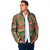 Darfur Sudan Padded Jacket with Red Green Beige Tribal Pattern - Wonder Print Shop